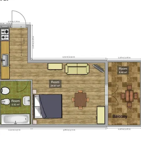 Vista Smeralda Apartament